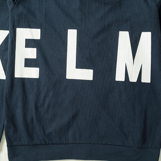 卡尔美男士针织外套长袖连帽休闲卫衣秋季宽松学生薄款上衣 商品图4