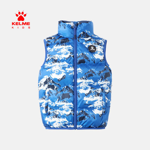 kelme（kids）儿童羽绒马甲男女童秋冬季新款白鸭绒羽绒背心, 商品图0