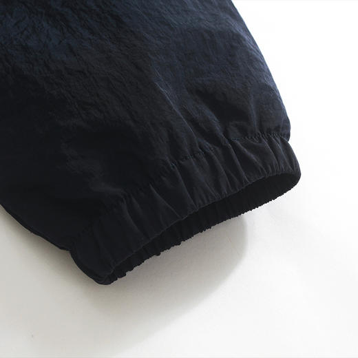 卡尔美 梭织运动外套男士半拉链连帽薄 跑步休闲套头衫 商品图4