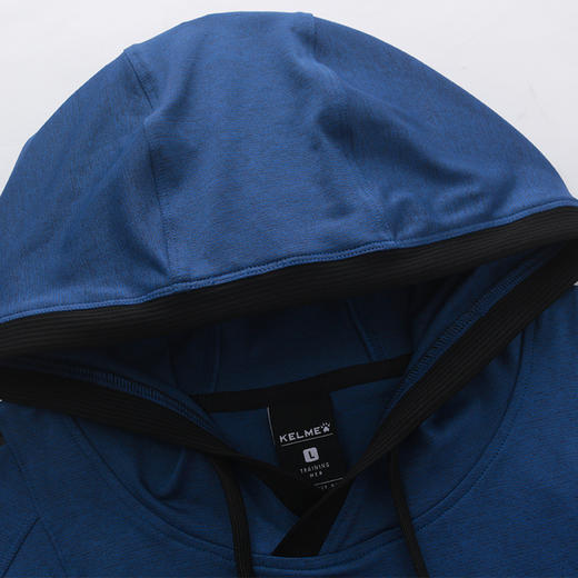 卡尔美男士新款休闲外套运动连帽卫衣轻薄套头衫运 商品图1