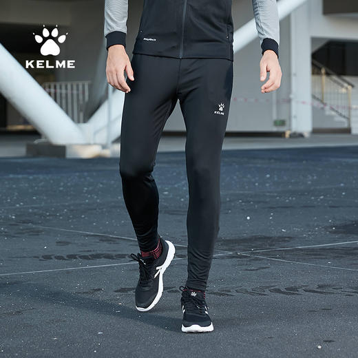 kelme卡尔美官方足球训练收腿裤修身弹力紧身裤薄款运动长裤男 商品图1