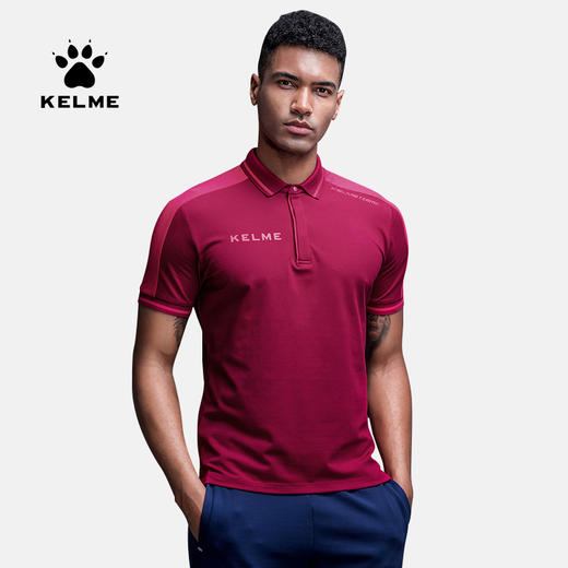 卡尔美 男装运动Polo衫商务休闲保罗短袖夏季翻领T恤团体服 商品图0