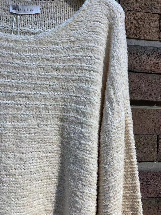 Swaying 绒感花纱针织上衣 SW201SZ40 商品图3