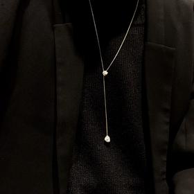 Olio E Aceto 纯银滴水长项链 OA02N01