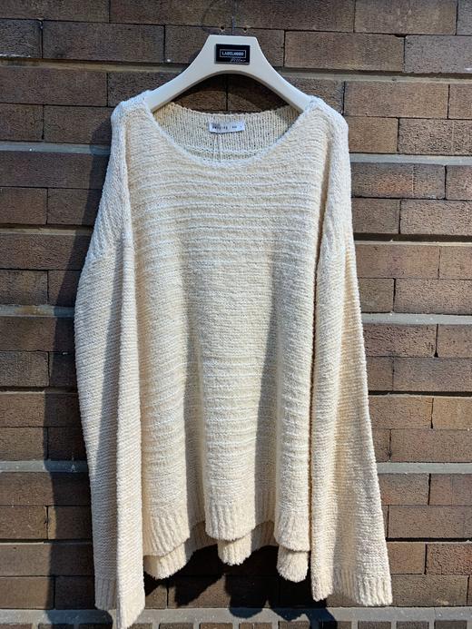 Swaying 绒感花纱针织上衣 SW201SZ40 商品图1