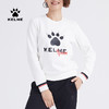 kelme 卡尔美女子秋冬款圆领套头长袖加绒保暖百搭运动休闲 商品缩略图0