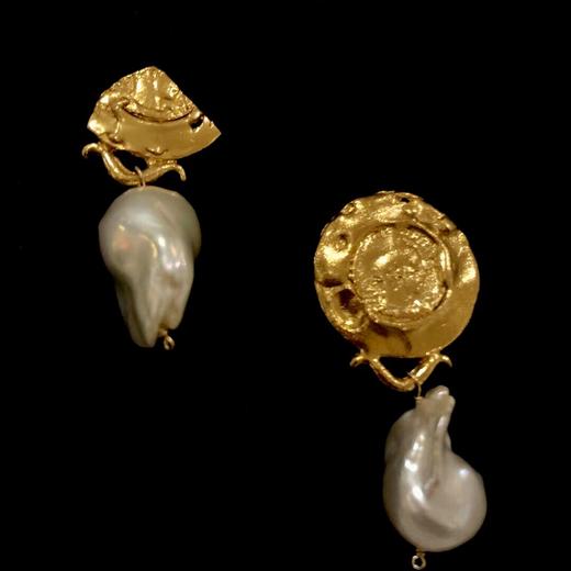 Alighieri THE PASSIONE DI NAPOLI EARRINGS FJ5023 BRZ 商品图0