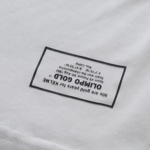 KELME卡尔美新款短袖男t恤夏季潮流半袖宽松时尚上衣圆领透气 商品图3