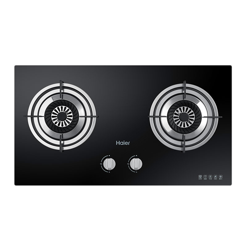 Haier/海尔（509094
） 燃气灶 JZT-Q235(T)4.2KW大火力，瞬燃点火，一级能效，安防系统，宽频火力