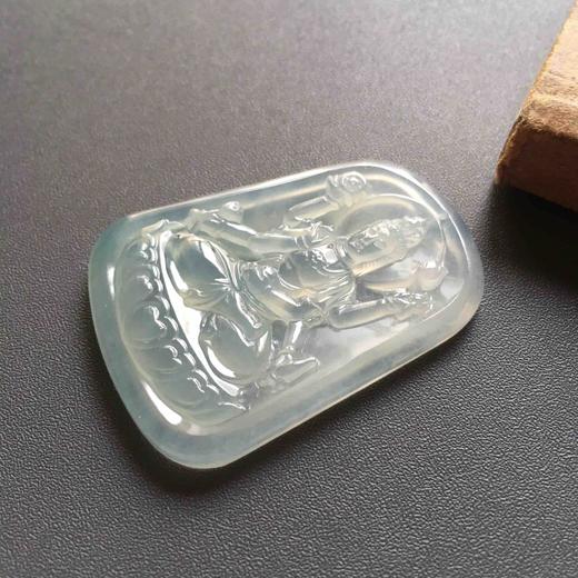 高冰种翡翠千手观音牌 商品图7
