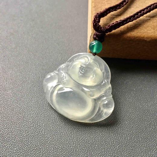 高冰种翡翠弥勒佛 商品图1