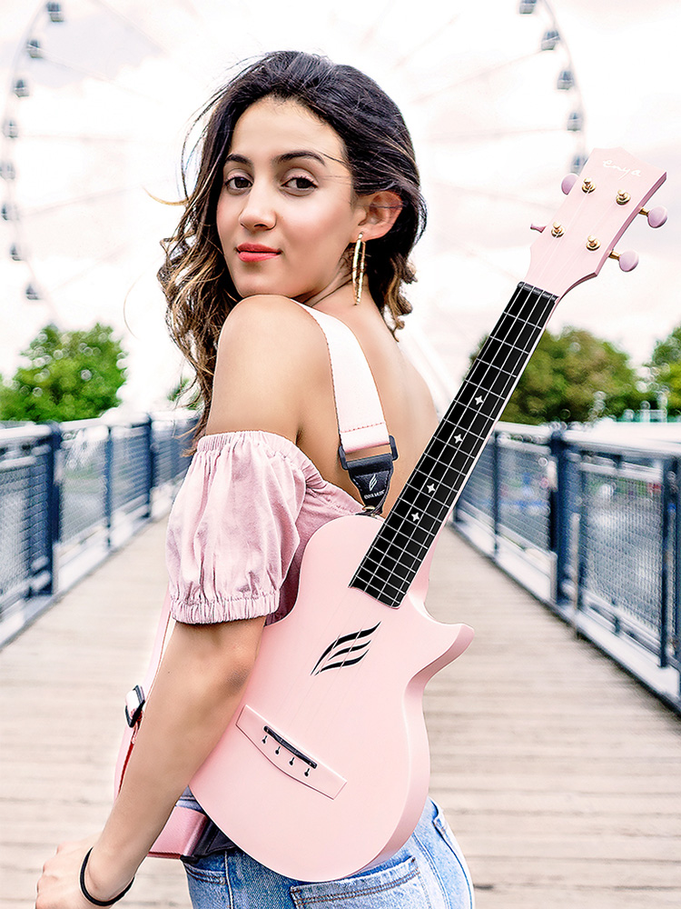 【恩雅Nova U】碳纤维尤克里里23寸初学者