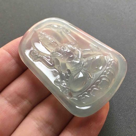 高冰种翡翠千手观音牌 商品图2