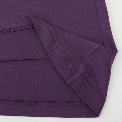 【经典兰精莫代尔】SCHIESSER/舒雅男士莫代尔纯色家居短袖上衣T恤35/11833M 商品图6