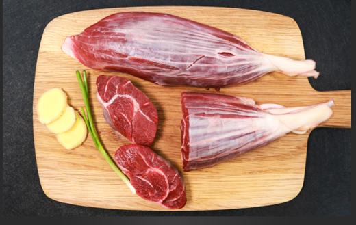 扬州苏食新西兰冰鲜牛金钱腱500克 商品图0