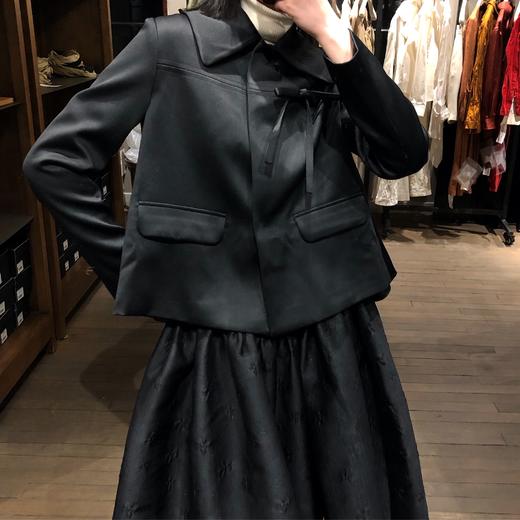 MINGMA 蝴蝶结短夹克 JK03-BKPL 商品图0