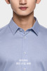 callisto蓝雀色牙签纹尖领衬衫 SPCSL045BL 商品缩略图4