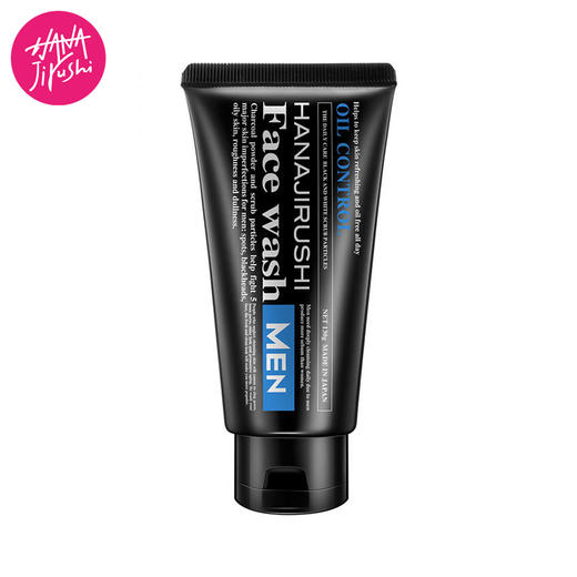 「品牌直邮」花印 男士控油调理洗面乳(黑白磨砂柔珠) 130g 控油保湿青少年男士日本洁面乳 新老包装随机发货 商品图0