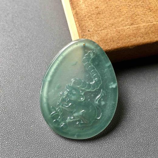 冰种晴水翡翠鼠钱数钱 商品图3