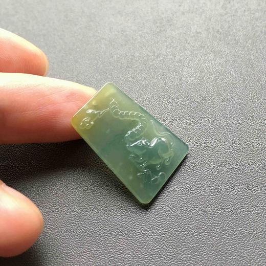 冰种晴水飘黄翡翡翠鼠钱数钱 商品图5