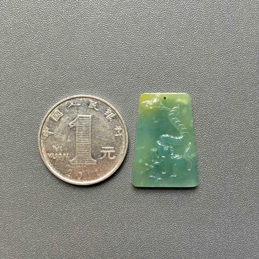 冰种晴水飘黄翡翡翠鼠钱数钱 商品图2