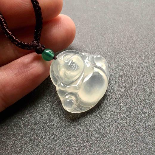 高冰种翡翠弥勒佛 商品图9