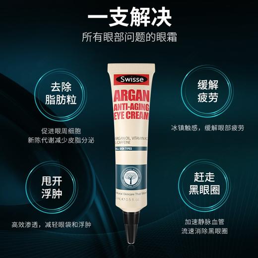 澳洲swisse摩洛哥坚果眼霜15ml 商品图1