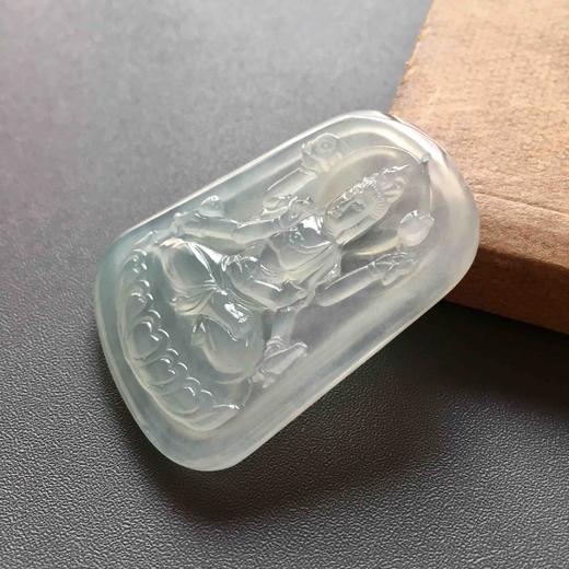 高冰种翡翠千手观音牌 商品图4