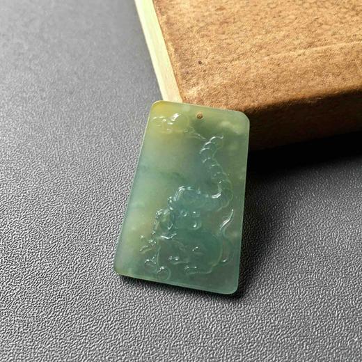 冰种晴水飘黄翡翡翠鼠钱数钱 商品图1