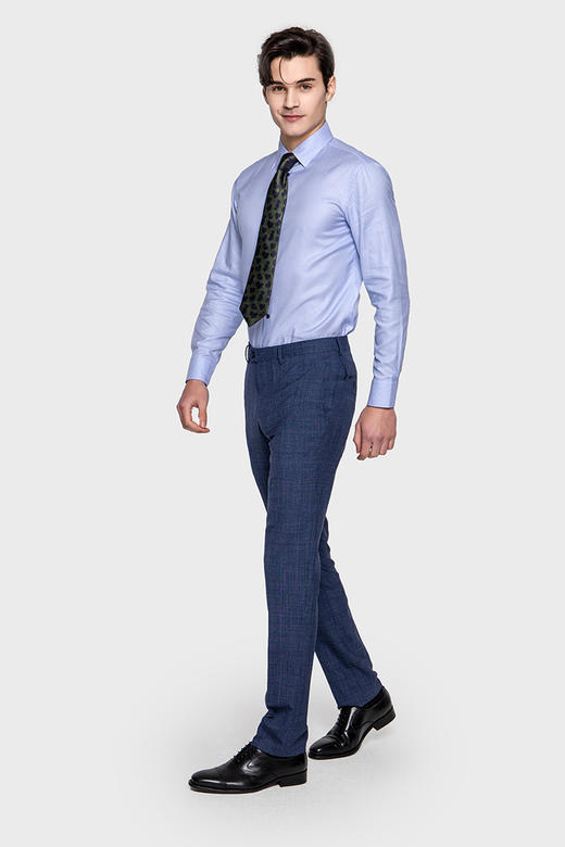 丝绵混纺小尖领衬衫SPSTL028BL 商品图3