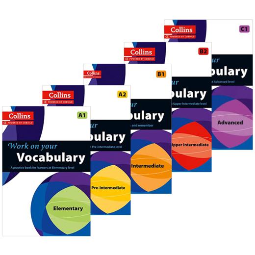 柯林斯攻破你的词汇5册套装 英文原版书 Collins Work on Your Vocabulary A1 A2 B1 B2 C1英语考试辅导书籍进口教材 英文版原版 商品图0