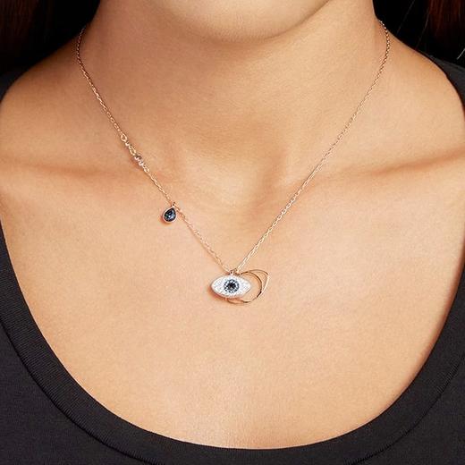 9009651725608 施华洛世奇 DUO 女短款锁骨链时尚首饰配饰38/2*1.5CM 商品图1