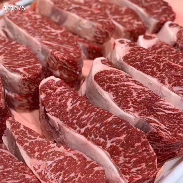 美国极和牛黑标雪花牛西冷2公斤(约6片)每片约2.0-2.