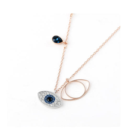 9009651725608 施华洛世奇 DUO 女短款锁骨链时尚首饰配饰38/2*1.5CM 商品图0