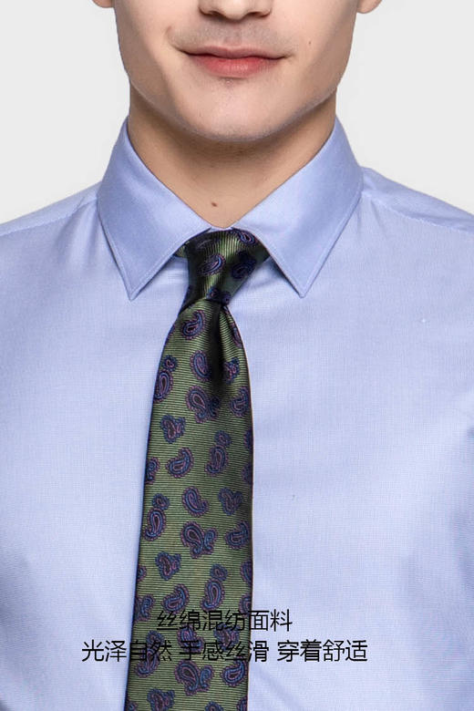 丝绵混纺小尖领衬衫SPSTL028BL 商品图4