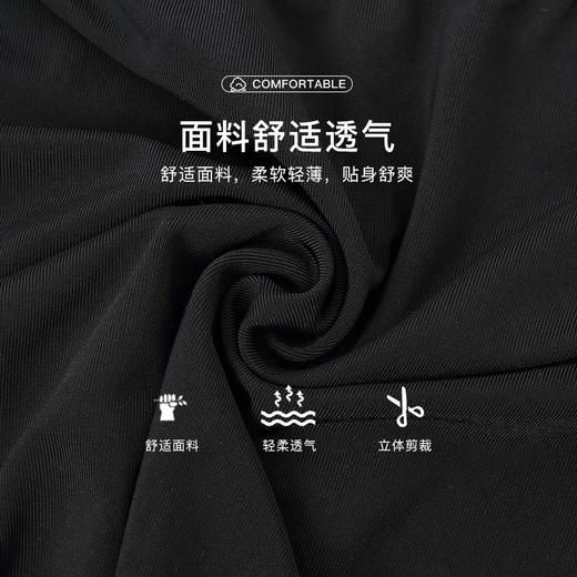 （清仓款，不退换，颜色随机白黑灰玫红）SCHIESSER/舒雅男士冰丝轻薄透气贴身纯色三角内裤35/1771S 商品图4