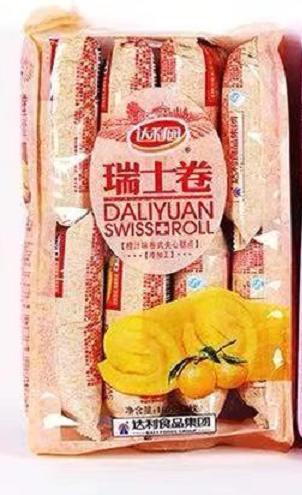 橙汁味瑞士卷160G 商品图0