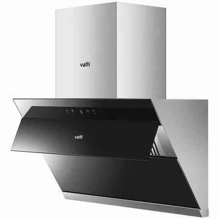 华帝抽油烟机CXW-238-J607A 黑色面板 侧吸机型 商品图2