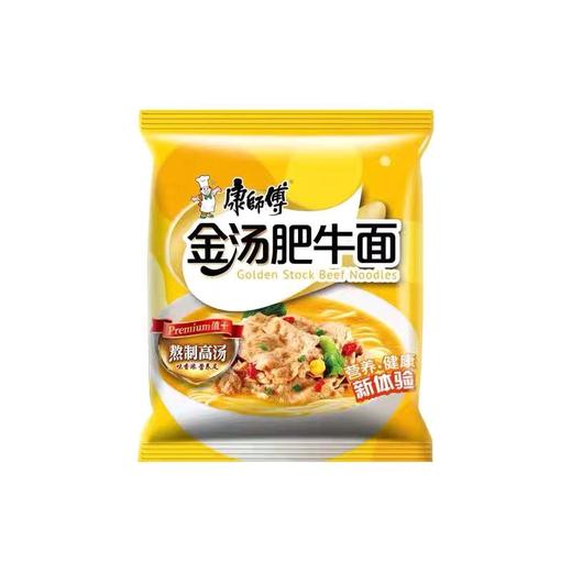 康师傅金汤肥牛袋面108g 商品图0