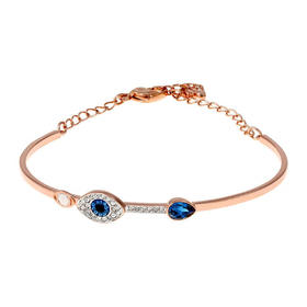 9009651719911 施华洛世奇 DUO 幸运守护手链装饰5.9*4.5cm