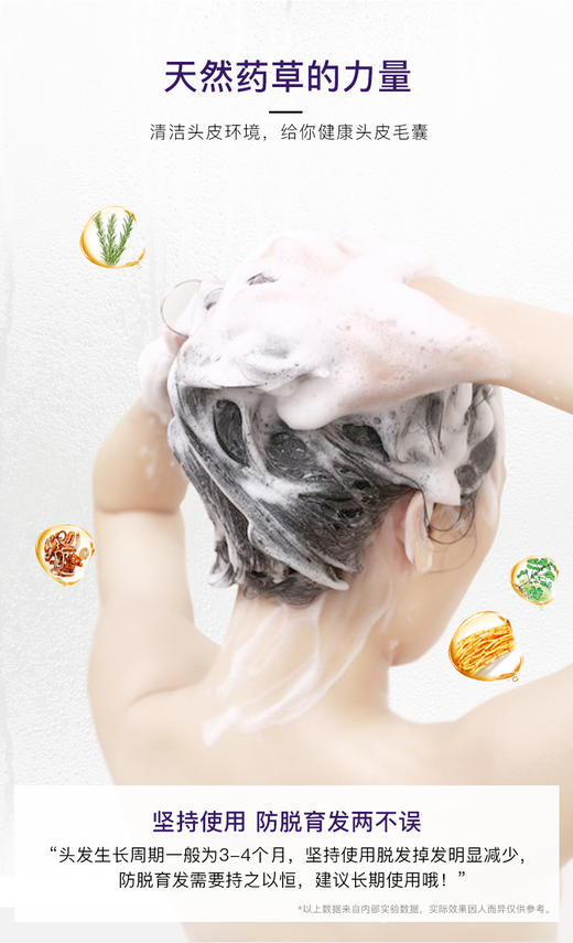 【中欧班列精选】日本进口卡蓓诺 育发洗发水 男女（基础型）350ML/瓶 hm 商品图4