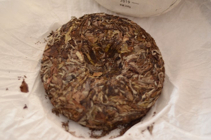 清如许定制2019西双版纳国家自然保护区高山白茶清白200g