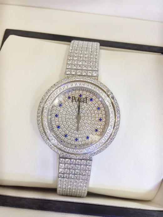 伯爵-PTAGET 新款重磅来袭！POSSESSION --G0A44083系列，字面手工密镶钻石，瑞士石英机芯，进口蓝宝石水晶玻璃镜面 商品图6