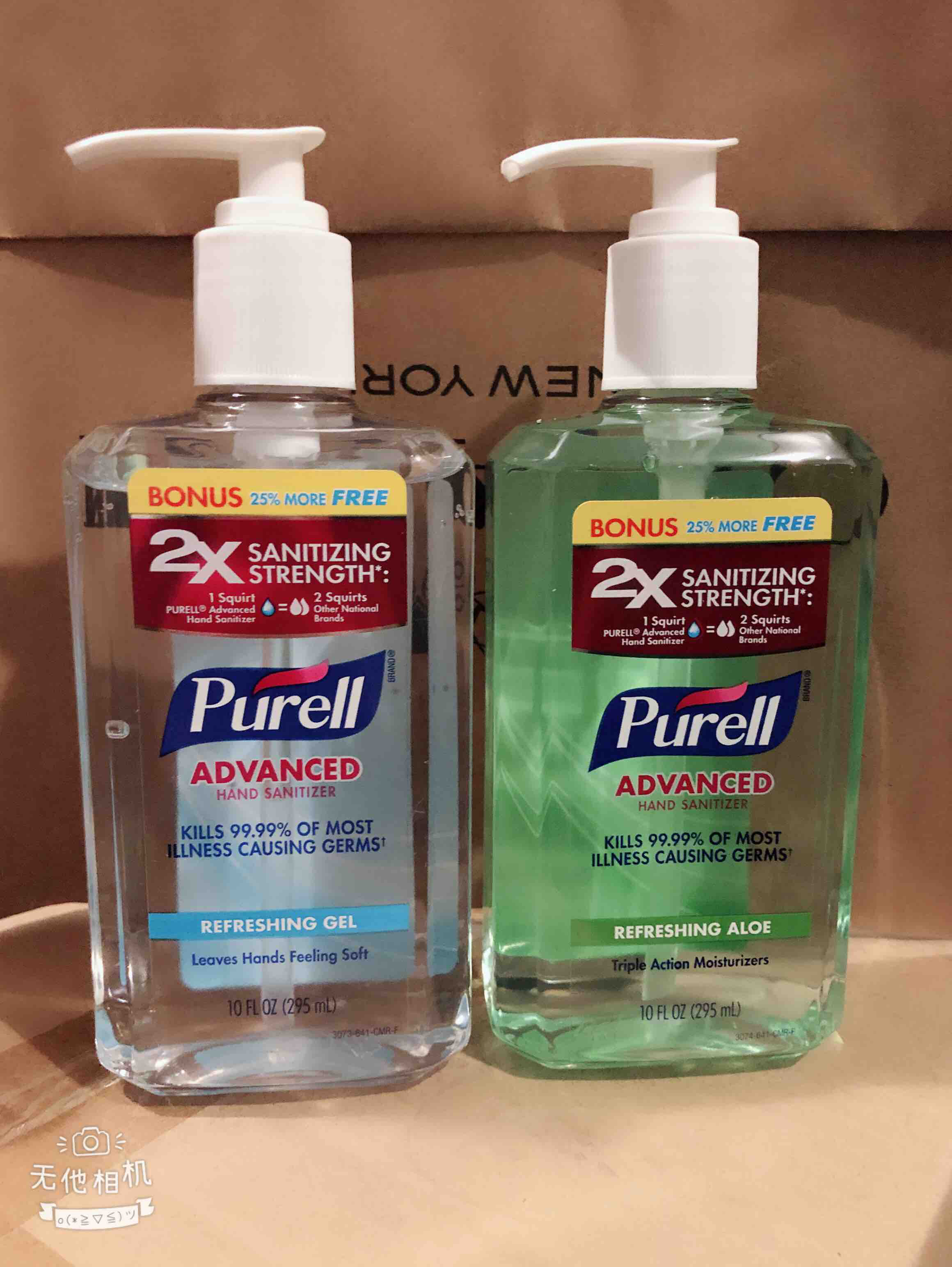 美國醫院御用品牌purell 免洗手消毒液295ml 2瓶 15秒內殺死99%細菌