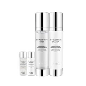 【中欧班列精选】HG 韩国AHC  玻尿酸神仙水水乳套装 补水保湿