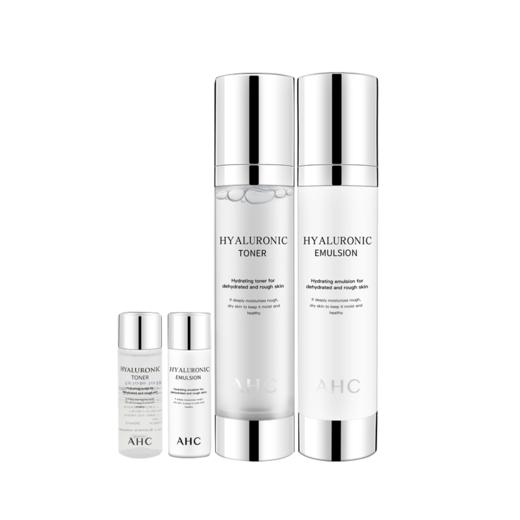 【中欧班列精选】HG 韩国AHC  玻尿酸神仙水水乳套装 补水保湿 商品图0