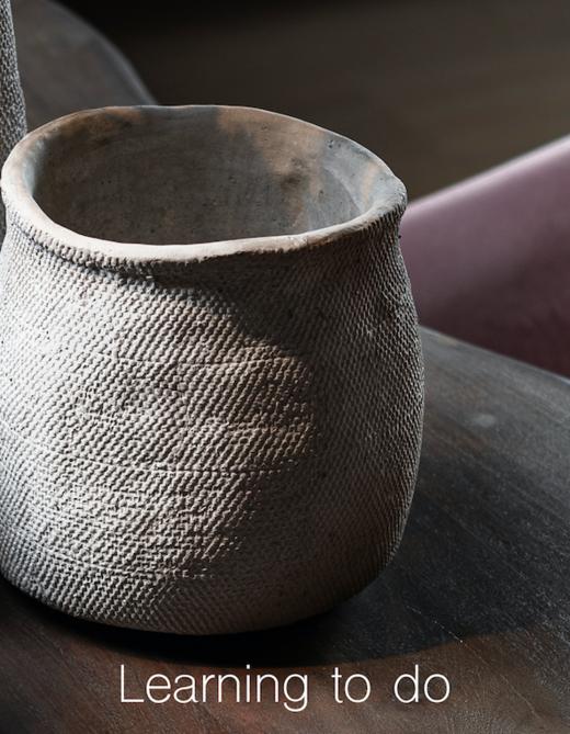 NS家居nsfurniture手工装饰花器NSDE-DM-JUGGRAY-L/VASE 商品图3