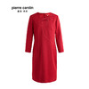 皮尔卡丹女装春季新款红色圆领连衣裙含羊毛一步裙P94DL11R0
 商品缩略图4
