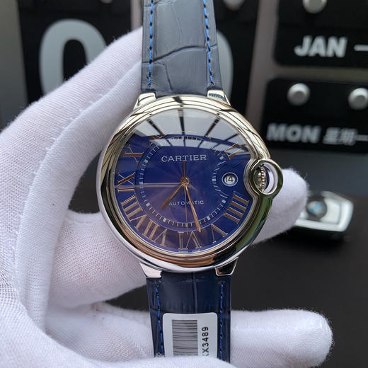 限时特价 卡地亚蓝气球系列 男款大号42mm 搭载定制全自动机械机芯 商品图4