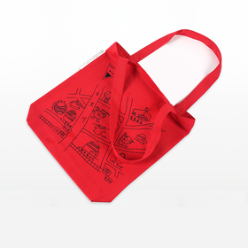 蒋方舟亲自设计亲自画的帆布包 东京一年图书周边 中信出版社